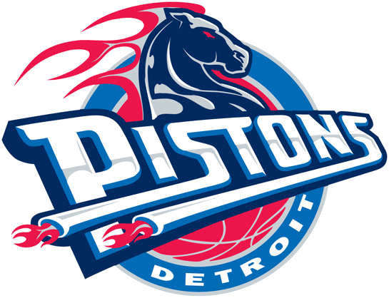 Detroit Pistons 2001-2005 Primary Logo fabric transfer